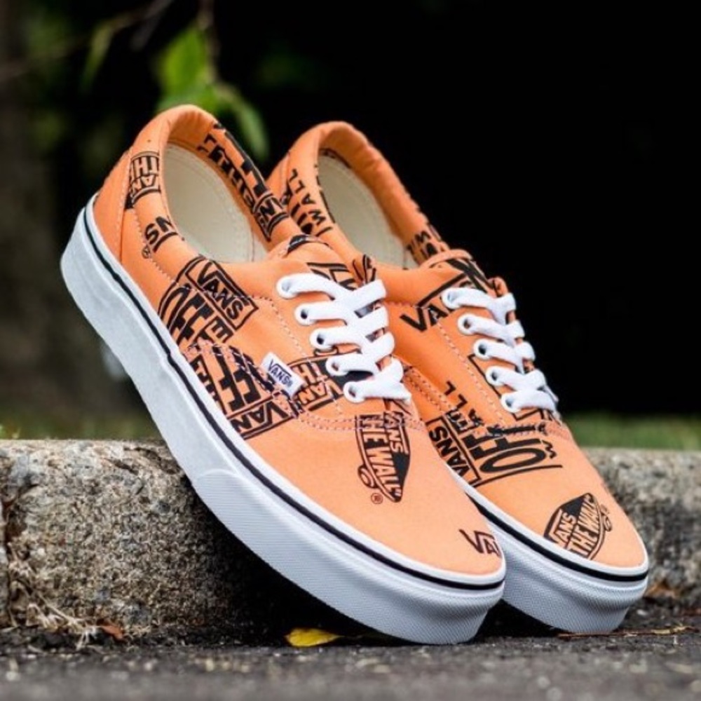 Tangerine and Black Print vans - Picture 10 of 10